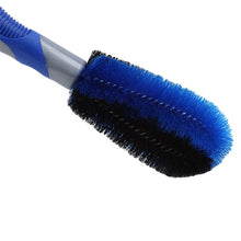 Load image into Gallery viewer, Car Wheel Cleaning Brush Tire Rim Scrub Brush with Anti-Slip Rubber Handle for Automobile and Motorcycle Wheel Tire Cleaner