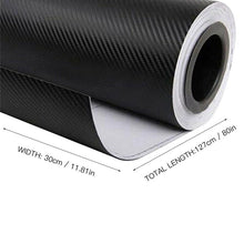 Load image into Gallery viewer, Car Wrap Sheet Roll Film Car Stickers Decals 30x127cm 3D Carbon Fiber Vinyl  Motorcycle Car Styling Accessories Automobiles
