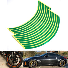 Load image into Gallery viewer, Car motorcycle Tire Rim Stickers 17"-19" Reflective Car-Covers Tape Wheel Tyre Sticker Automobile Decors for Yamaha kawasaki KTM