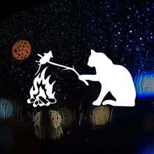 Load image into Gallery viewer, Cat Roast Mouse Waterproof Car Stickers Decals For Automobiles Funny Motorcycle Cars Styling Vinyl Auto Products Wrap Decoration