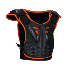 Load image into Gallery viewer, Children Protector Armor Motorcycle Jackets Spine Chest Protection Equipment Motocross Back Shield Sleeveless Skateboard Jacket