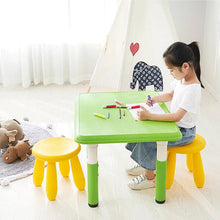 Load image into Gallery viewer, Childrens Stool Chair  Plastic Toddler Play Room Round Seat 12 Inch