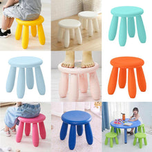Load image into Gallery viewer, Childrens Stool Chair  Plastic Toddler Play Room Round Seat 12 Inch