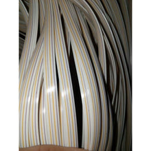 Load image into Gallery viewer, Coffee gradient flat synthetic rattan weaving material plastic rattan for knit and repair chair table,storage basket,ect