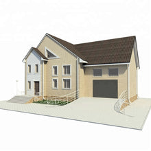 Load image into Gallery viewer, Competitive Prefabricated House Container Prefab Steel Frame Houses Double Storey Prefab House South Africa