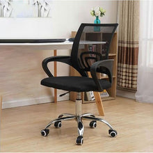 Load image into Gallery viewer, Computer chair rotating elevating bow-shaped household netting staff meeting leisure staff office chair