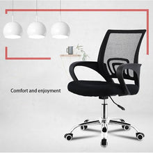 Load image into Gallery viewer, Computer chair rotating elevating bow-shaped household netting staff meeting leisure staff office chair