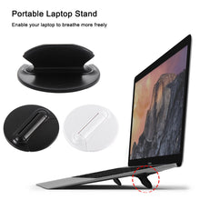Load image into Gallery viewer, Computers Holder Universal Laptop Folding Stand Desktop Support Bracket Durable Portable Office Cooling Pad Notebook Accessory