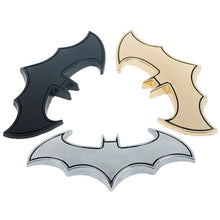 Load image into Gallery viewer, Cool Tail Decal Motorcycle Car Accessories Automobiles Metal Bat Auto Logo Car Styling Metal Bat Badge Emblem 3D Car Stickers