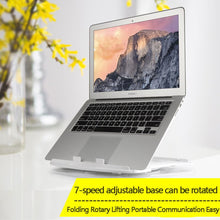 Load image into Gallery viewer, Cooskin Laptop Stand Desktop cervical office computer lift Portable bracket Radiator shelf Increased pad base laptop accessories