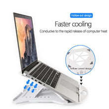 Load image into Gallery viewer, Cooskin Laptop Stand Desktop cervical office computer lift Portable bracket Radiator shelf Increased pad base laptop accessories