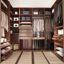 Load image into Gallery viewer, Custom Make Corner Wardrobe Cabinet Walk in Closet