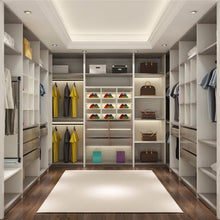 Load image into Gallery viewer, Custom Make Corner Wardrobe Cabinet Walk in Closet