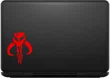 Load image into Gallery viewer, DAWASARU Fashion Car Sticker Skull Boba Fett Automobiles Motorcycles Helmet Laptop Accessories PVC Personality Decal 15*14CM