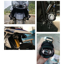 Load image into Gallery viewer, DGSLDAT 2pcs Motorcycle Headlights Fog Passing Light LED Strong Light External Lamps Waterproof 12V For Offroad Truck Car