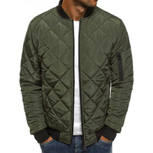Load image into Gallery viewer, DIMUSI Autumn Winter Men's Bomber Jacket Male Outwear Thick Warm Parka Fashion Mens Slim Cotton Padded baseball Coats Clothing