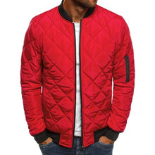Load image into Gallery viewer, DIMUSI Autumn Winter Men's Bomber Jacket Male Outwear Thick Warm Parka Fashion Mens Slim Cotton Padded baseball Coats Clothing