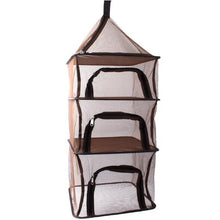 Load image into Gallery viewer, DIY Outdoor Folding and Drying Net Multifunctional Four-Layer Receiving Basket for Tableware, Fruits and Vegetables