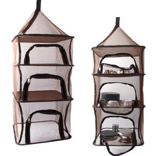Load image into Gallery viewer, DIY Outdoor Folding and Drying Net Multifunctional Four-Layer Receiving Basket for Tableware, Fruits and Vegetables