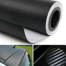 Load image into Gallery viewer, DSYCAR 1Pcs 3D Carbon Fiber Vinyl Car Wrap Sheet Roll Film Car stickers Motorcycle Car Styling Accessories Automobiles