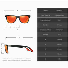 Load image into Gallery viewer, DUBERY Men's Polarized Sunglasses Outdoor Driving Men Women Sport Glasses New Fashion Sunglasses Women Men Anti-UV Glasses