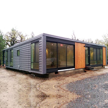 Load image into Gallery viewer, Deluxe prefab house custom floors flat pack container building excellent steel frame container office