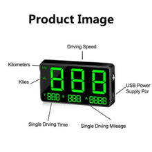 Load image into Gallery viewer, Digital GPS Speedometer Overspeed Warning Safe Automobiles Replacement Parts Gauges For Car Motorcycles