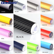 Load image into Gallery viewer, Doofoto 127cmx 20cm Car Sticker 3D Accessories Styling Carbon Fiber Vinyl DIY Decoration Motorcycle Automobile Phone Waterproof