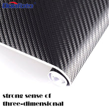 Load image into Gallery viewer, Doofoto 127cmx 20cm Car Sticker 3D Accessories Styling Carbon Fiber Vinyl DIY Decoration Motorcycle Automobile Phone Waterproof
