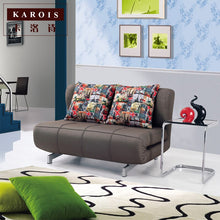 Load image into Gallery viewer, Double simple multi-function removable sofa bed, multi-purpose modern living room sofa bed