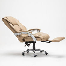 Load image into Gallery viewer, Drill Computer Chair Household Reclining Office Boss Chair Large Shift Swivel Chair Leather Chair Lifting Swivel Chair