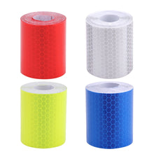 Load image into Gallery viewer, EAFC Safety Mark Reflective Tape Sticker 5*3cm Car Styling Self Adhesive Warning Tape Automobiles Motorcycle Reflective Strip