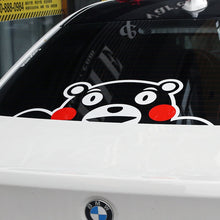 Load image into Gallery viewer, ETIECar Styling Cute Bear Kumamon Funny Car Window Sticker Vinyl Motorcycle Wraps Car Sticker Decals Audi Automobiles Accessorie