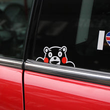 Load image into Gallery viewer, ETIECar Styling Cute Bear Kumamon Funny Car Window Sticker Vinyl Motorcycle Wraps Car Sticker Decals Audi Automobiles Accessorie