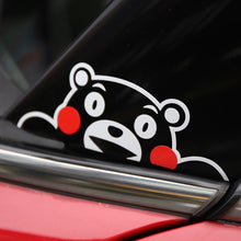 Load image into Gallery viewer, ETIECar Styling Cute Bear Kumamon Funny Car Window Sticker Vinyl Motorcycle Wraps Car Sticker Decals Audi Automobiles Accessorie
