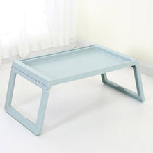 Load image into Gallery viewer, Easy Collapsible Portable Camping Table Breakfast Picnic Table Party PC Notebook Laptop Bed Tray Desk PP Material