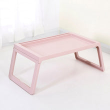 Load image into Gallery viewer, Easy Collapsible Portable Camping Table Breakfast Picnic Table Party PC Notebook Laptop Bed Tray Desk PP Material