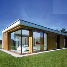 Load image into Gallery viewer, Easy quick assembly custom outdoor or outfoor high quality design luxury living glass villa tiny container prefab house
