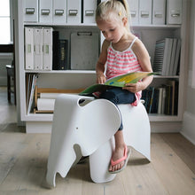 Load image into Gallery viewer, Elephant shape children chair in room Welcomed by the children animal Kids Chair waterproof PP Plastic chairs bearing 150kg