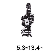 Load image into Gallery viewer, Embroidered patches Skull Sew On Fabric Badge DIY Apparel Accessories