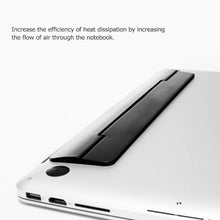 Load image into Gallery viewer, Ergonomic Laptop stand For Macbook air 13.3 Pro Portable adjustable Bureau Computer Lapdesk Office Black PC Notebook Riser Stand