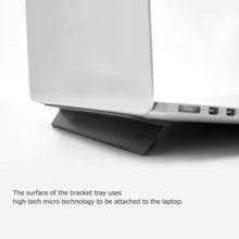 Load image into Gallery viewer, Ergonomic Laptop stand For Macbook air 13.3 Pro Portable adjustable Bureau Computer Lapdesk Office Black PC Notebook Riser Stand