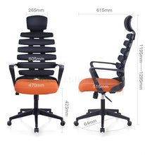 Load image into Gallery viewer, Ergonomics Office Chair Spine Protective Fishbone Chair Household Computer Chair Simple Modern Rotary Chair