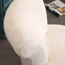 Load image into Gallery viewer, European dressing stool nail chair dressing bedroom stool change shoe bench back makeup chair