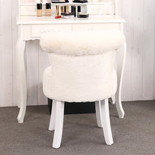 Load image into Gallery viewer, European dressing stool nail chair dressing bedroom stool change shoe bench back makeup chair