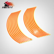 Load image into Gallery viewer, FOR MT07 MT09 FZ07 Strips Car Styling Motorcycle Automobiles Wheel Tire Sticker On Car Rim Tape Car Sticker Parking Accessories