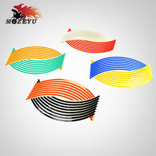 Load image into Gallery viewer, FOR MT07 MT09 FZ07 Strips Car Styling Motorcycle Automobiles Wheel Tire Sticker On Car Rim Tape Car Sticker Parking Accessories