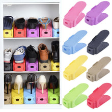 Load image into Gallery viewer, Fashion Shoe Racks Modern Double Cleaning Storage Shoes Rack Living Room Convenient Shoebox Shoes Organizer Stand Shelf