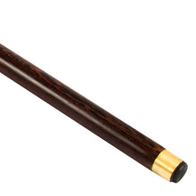 Load image into Gallery viewer, Filial piety elderly Mahogany    round wooden wood   civilization  elderly walking stick  civilization cane