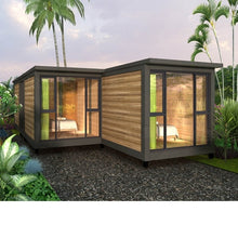 Load image into Gallery viewer, Fire Resistance Modular fully furnished Deluxe Prefab house Steel frame mobile tiny house